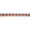 1.5" x 10yd. Orange & White Plaid Faux Linen Wired Ribbon by Celebrate It®